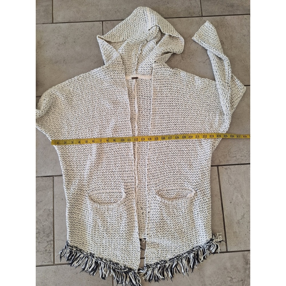 Free‎ People Hoodie Open Front Cardigan Sz S/P - Picture 6 of 6